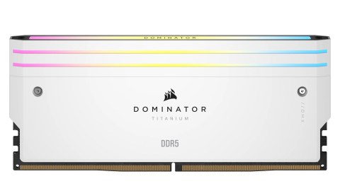 DOMINATOR TITANIUM RGB 64 GB (4x16 GB) DDR5 DRAM 6000 MT/s CL36 Intel XMP White DOMINATOR TITANIUM RGB 64 GB (4x16 GB) DDR5 DRAM 6000 MT/s CL36 Intel XMP White