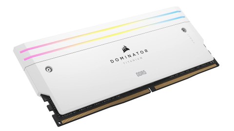 DOMINATOR TITANIUM RGB 64 GB (4x16 GB) DDR5 DRAM 6000 MT/s CL36 Intel XMP White DOMINATOR TITANIUM RGB 64 GB (4x16 GB) DDR5 DRAM 6000 MT/s CL36 Intel XMP White