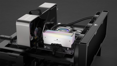 DOMINATOR TITANIUM RGB 64 GB (4x16 GB) DDR5 DRAM 6000 MT/s CL36 Intel XMP White DOMINATOR TITANIUM RGB 64 GB (4x16 GB) DDR5 DRAM 6000 MT/s CL36 Intel XMP White