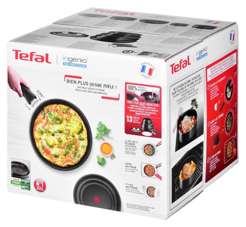 Zestaw garnków TEFAL Ingenio Easy Cook Clean 13ele. (WYPRZEDAŻ) Zestaw garnków TEFAL Ingenio Easy Cook Clean 13ele. (WYPRZEDAŻ)