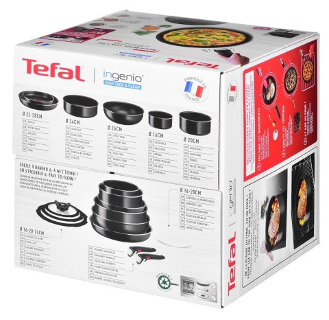 Zestaw garnków TEFAL Ingenio Easy Cook Clean 13ele. (WYPRZEDAŻ) Zestaw garnków TEFAL Ingenio Easy Cook Clean 13ele. (WYPRZEDAŻ)