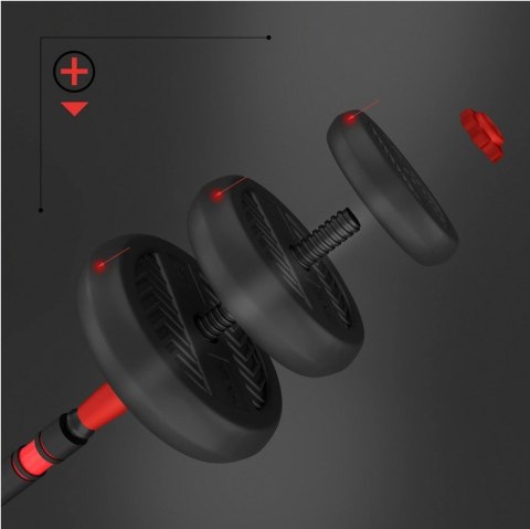 Zestaw ciężarów 6w1 HMS SGN130 (sztanga, sztangielki i kettlebell) 30kg (WYPRZEDAŻ) Zestaw ciężarów 6w1 HMS SGN130 (sztanga, sztangielki i kettlebell) 30kg (WYPRZEDAŻ)