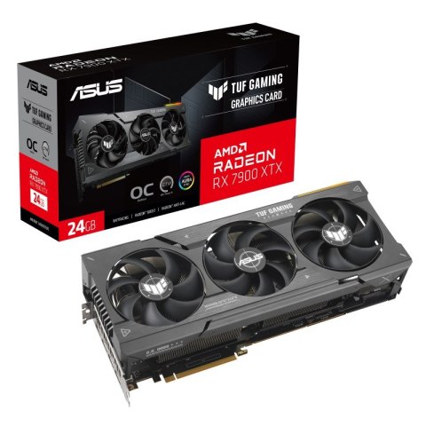Karta graf. ASUS TUF Gaming Radeon RX 7900 XTX OC 24GB (WYPRZEDAŻ) Karta graf. ASUS TUF Gaming Radeon RX 7900 XTX OC 24GB (WYPRZEDAŻ)