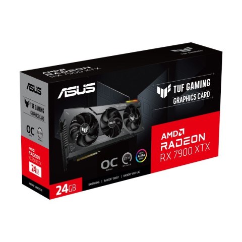 Karta graf. ASUS TUF Gaming Radeon RX 7900 XTX OC 24GB (WYPRZEDAŻ) Karta graf. ASUS TUF Gaming Radeon RX 7900 XTX OC 24GB (WYPRZEDAŻ)