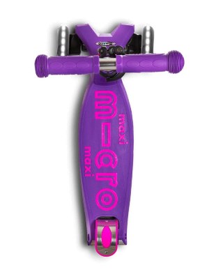 Micro Hulajnoga Maxi Deluxe LED Purple (WYPRZEDAŻ)