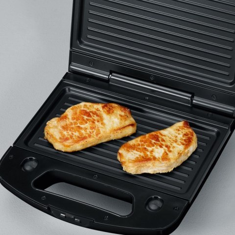 SEVERIN SANDWICH-TOSTER, 3 WYMIENNE NIEPRZYWIERAJĄCE PŁYTY DO KANAPEK, GRILLOWANIA I GOFRÓW, MOC 1000W SA2968