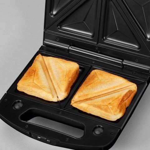 SEVERIN SANDWICH-TOSTER, 3 WYMIENNE NIEPRZYWIERAJĄCE PŁYTY DO KANAPEK, GRILLOWANIA I GOFRÓW, MOC 1000W SA2968