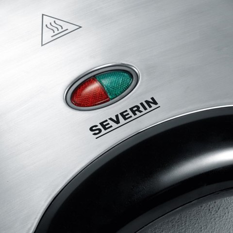 SEVERIN SANDWICH-TOSTER, STAL, PŁYTY Z POWŁOKĄ ANTYADHEZYJNĄ, ŁATWE CZYSZCZENIE, GUMOWE NÓŻKI, MOC 600W SA2969 SEVERIN SANDWICH-TOSTER, STAL, PŁYTY Z POWŁOKĄ ANTYADHEZYJNĄ, ŁATWE CZYSZCZENIE, GUMOWE NÓŻKI, MOC 600W SA2969