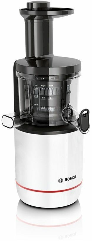 Wyciskarka wolnoobrotowa Do owoców i warzyw BOSCH MESM500W (150W; kolor czarno-biały) Wyciskarka wolnoobrotowa Do owoców i warzyw BOSCH MESM500W (150W; kolor czarno-biały)