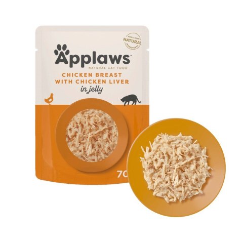 Applaws Cat Pouch Chicken Breast with Liver in Jell 70g Applaws Cat Pouch Chicken Breast with Liver in Jell 70g