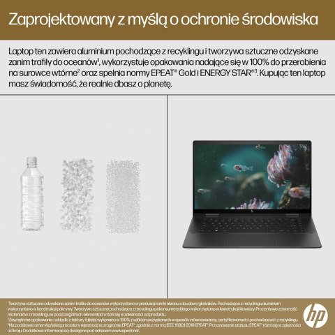 HP Envy 15-FH0023DX Ryzen 7 7730U 15.6"FHD Touch 16GB SSD512 BT BLKB x360 Win11 Nightfall Black (REPACK) 2Y (WYPRZEDAŻ)