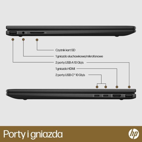 HP Envy 15-FH0023DX Ryzen 7 7730U 15.6"FHD Touch 16GB SSD512 BT BLKB x360 Win11 Nightfall Black (REPACK) 2Y (WYPRZEDAŻ)