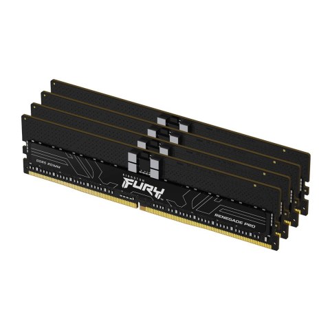 KINGSTON DDR5 128GB 6400MT/s CL32 DIMM (Kit of 4) FURY Renegade KINGSTON DDR5 128GB 6400MT/s CL32 DIMM (Kit of 4) FURY Renegade