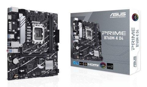 Płyta główna ASUS PRIME B760M-K D4 Płyta główna ASUS PRIME B760M-K D4