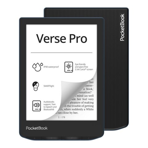 PocketBook Verse Pro (634) Niebieski (WYPRZEDAŻ) PocketBook Verse Pro (634) Niebieski (WYPRZEDAŻ)