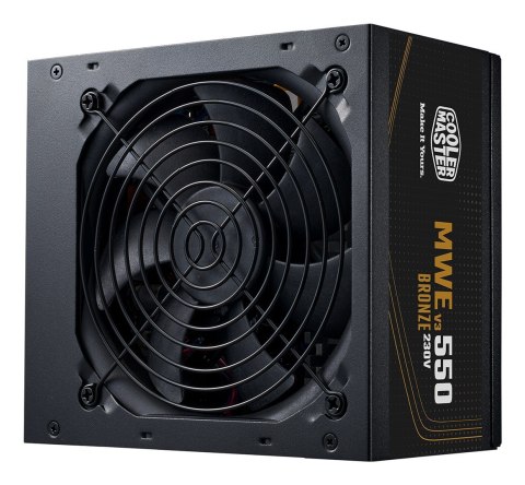 COOLER MASTER ZASILACZ MWE Bronze 550 V3 230V MPE-5501-ACABW-3BEU COOLER MASTER ZASILACZ MWE Bronze 550 V3 230V MPE-5501-ACABW-3BEU