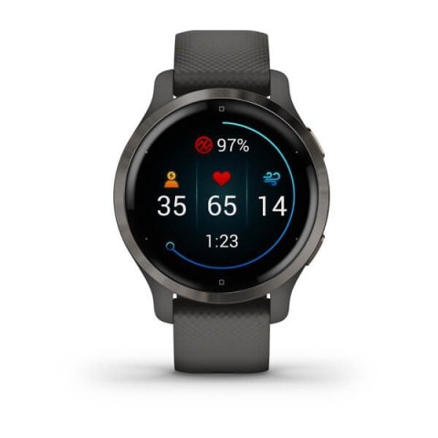 Zegarek sportowy Garmin Venu 2S AMOLED 40mm Grafitowy Zegarek sportowy Garmin Venu 2S AMOLED 40mm Grafitowy