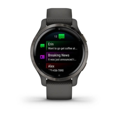 Zegarek sportowy Garmin Venu 2S AMOLED 40mm Grafitowy Zegarek sportowy Garmin Venu 2S AMOLED 40mm Grafitowy