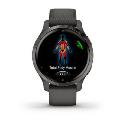 Zegarek sportowy Garmin Venu 2S AMOLED 40mm Grafitowy Zegarek sportowy Garmin Venu 2S AMOLED 40mm Grafitowy