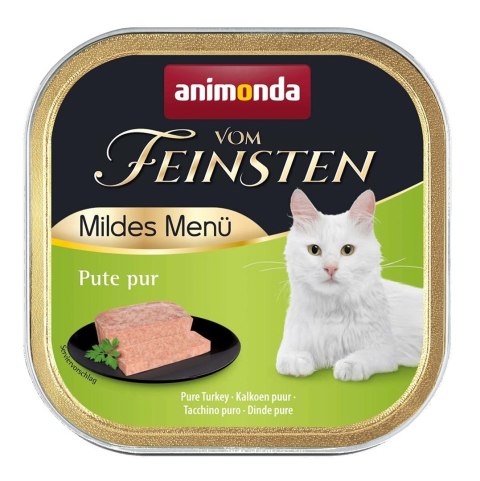 ANIMONDA Vom Feinsten Mildes Menu Pute pur - mokra karma dla kota - 100 g ANIMONDA Vom Feinsten Mildes Menu Pute pur - mokra karma dla kota - 100 g