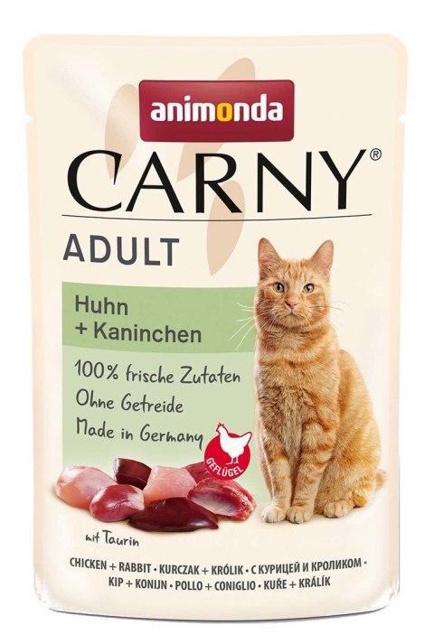 Animonda Carny Adult Pouch Chicken,Rabbit 85g