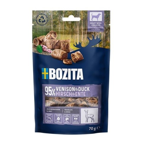 BOZITA Meaty Bites dziczyzna,kaczka przysmak 70g BOZITA Meaty Bites dziczyzna,kaczka przysmak 70g