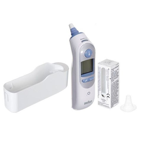 Termometr Elektroniczne do ucha Braun ThermoScan 7 IRT6520 (Pomiar kontaktowy; kolor biały) Termometr Elektroniczne do ucha Braun ThermoScan 7 IRT6520 (Pomiar kontaktowy; kolor biały)