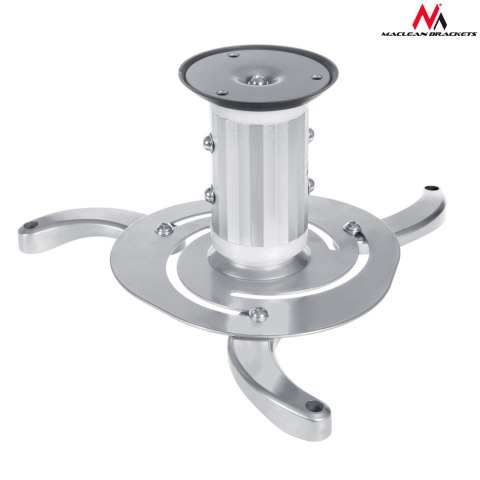 Uchwyt sufitowy do projektora Maclean MC-517 (80 mm - 980 mm; 10 kg; kolor srebrny)