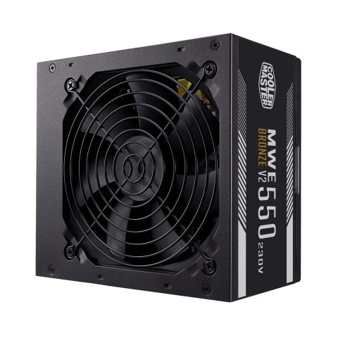 COOLER MASTER ZASILACZ MWE BRONZE 80+ 550W V2 230V MPE-5501-ACABW-BEU COOLER MASTER ZASILACZ MWE BRONZE 80+ 550W V2 230V MPE-5501-ACABW-BEU