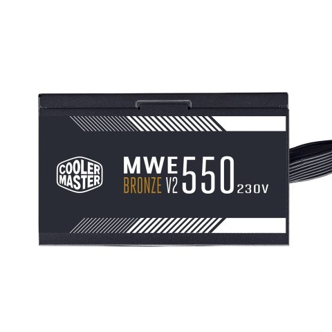COOLER MASTER ZASILACZ MWE BRONZE 80+ 550W V2 230V MPE-5501-ACABW-BEU COOLER MASTER ZASILACZ MWE BRONZE 80+ 550W V2 230V MPE-5501-ACABW-BEU