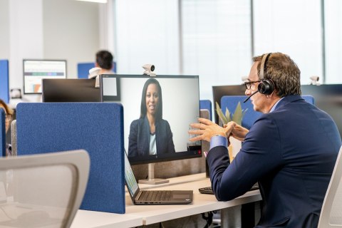 Zestaw słuchawkowy Bluetooth Poly Voyager 4320 MS Teams Certified USB-A Headset +BT700 dongle 77Y98AA Zestaw słuchawkowy Bluetooth Poly Voyager 4320 MS Teams Certified USB-A Headset +BT700 dongle 77Y98AA