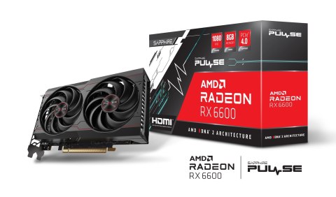 Karta graf. SAPPHIRE PULSE RADEON RX 6600 GAM 8GB (WYPRZEDAŻ) Karta graf. SAPPHIRE PULSE RADEON RX 6600 GAM 8GB (WYPRZEDAŻ)