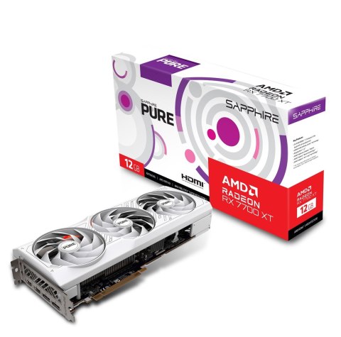 Karta graficzna SAPPHIRE RADEON RX 7700 XT PURE GAMING OC 12GB GDDR6 (WYPRZEDAŻ) Karta graficzna SAPPHIRE RADEON RX 7700 XT PURE GAMING OC 12GB GDDR6 (WYPRZEDAŻ)