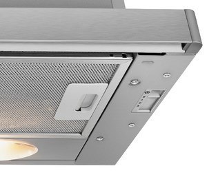 Okap podszafkowy teleskopowy BEKO HNT61210X srebrny stal nierdzewna (WYPRZEDAŻ)