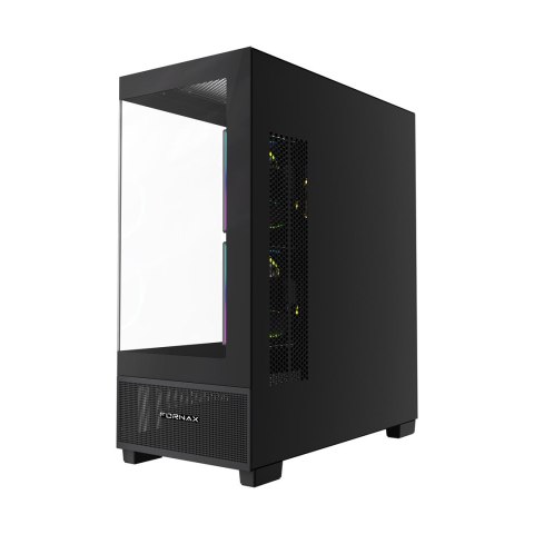 GEMBIRD OBUDOWA FORNAX X550 AQUARIUM MIDI-TOWER (2X USB 3.1, 1X USB TYPE-C) 3X FAN, CZARNA GEMBIRD OBUDOWA FORNAX X550 AQUARIUM MIDI-TOWER (2X USB 3.1, 1X USB TYPE-C) 3X FAN, CZARNA