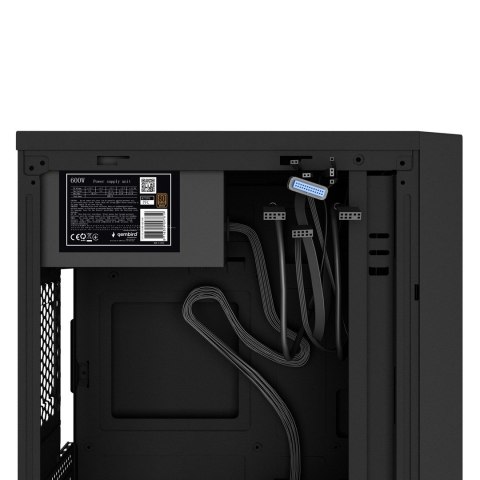 GEMBIRD OBUDOWA FORNAX K170 600W 80PLUS BRONZE MINI-TOWER (1X USB 3.1, 2X USB 2.0, 1X USB TYP-C, CZYTNIK KART) CZARNA GEMBIRD OBUDOWA FORNAX K170 600W 80PLUS BRONZE MINI-TOWER (1X USB 3.1, 2X USB 2.0, 1X USB TYP-C, CZYTNIK KART) CZARNA