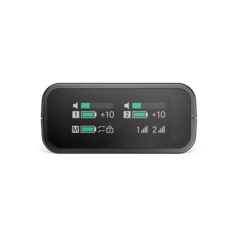 Sennheiser PROFILE WIRELESS 2-CHANNEL SET - 2-kanałowy odbiornik 2,4 GHz, 2 mikrofony na klipsie, akcesoria, etui ładujące, pokr Sennheiser PROFILE WIRELESS 2-CHANNEL SET - 2-kanałowy odbiornik 2,4 GHz, 2 mikrofony na klipsie, akcesoria, etui ładujące, pokr