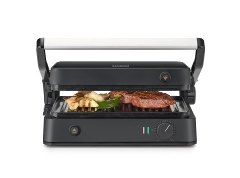 SEVERIN GRILL KONTAKTOWY, POWŁOKA CERAMICZNA, TEMP. MAKS. 230°C, WYJMOWANE PŁYTY GRILLOWE, KABEL 80 CM, MOC 800W KG 2398 SEVERIN GRILL KONTAKTOWY, POWŁOKA CERAMICZNA, TEMP. MAKS. 230°C, WYJMOWANE PŁYTY GRILLOWE, KABEL 80 CM, MOC 800W KG 2398