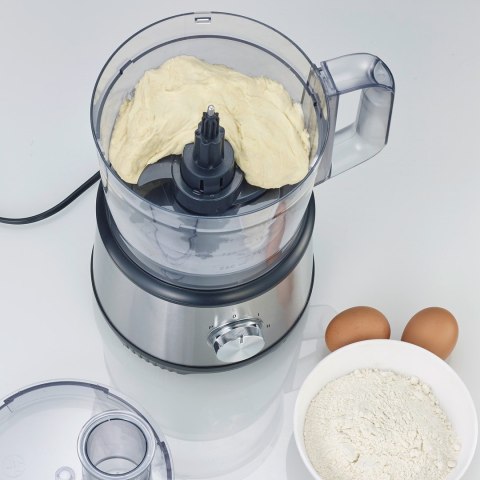 SEVERIN MULTI ROBOT KUCHENNY INOX, SZKLANY MIKSER KIELICHOWY 1,5 L, MŁYNEK 140 ML, POJEMNIK ROBOCZY 1,5 L, MOC 1200W KM3892