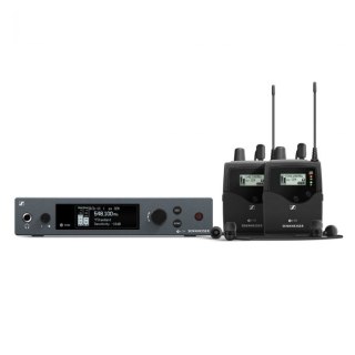 Sennheiser EW IEM G4-twin-A - Zestaw fonii zwrotnej z dwoma odbiornikami  516-558 MHz (odsłuch sceniczny)