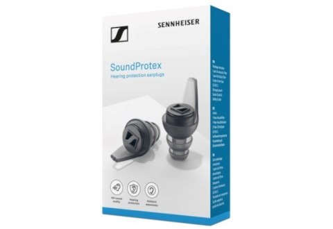 Sennheiser SoundProtex - Ochronne wkładki do uszu wyposażone w 3 rodzaje filtrów akustycznych Sennheiser SoundProtex - Ochronne wkładki do uszu wyposażone w 3 rodzaje filtrów akustycznych