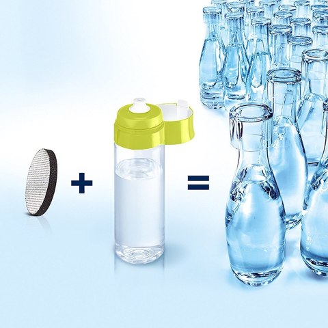 Butelka filtrująca Brita Vital Fill&Go 0,6l limonkowy Butelka filtrująca Brita Vital Fill&Go 0,6l limonkowy