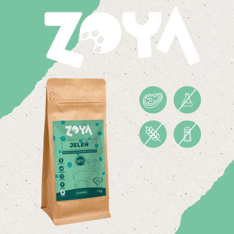 ZOYA COLDPRO Jeleń sucha karma dla psa 1kg ZOYA COLDPRO Jeleń sucha karma dla psa 1kg