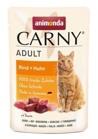 Animonda Carny Adult Pouch Beef + Chicken 85g