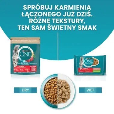 PURINA ONE Sterilcat Wołowina 9,75kg