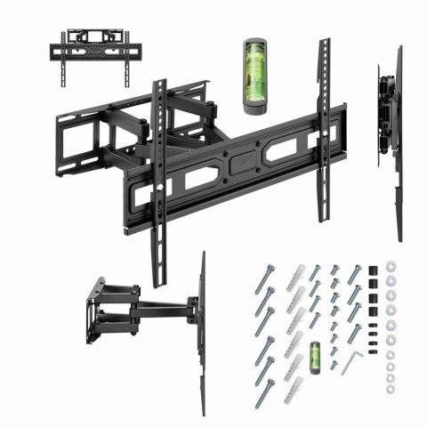 GEMBIRD UCHWYT ŚCIENNY LCD 37"-80" VESA MAX 600 X 400MM, DO 40KG GEMBIRD UCHWYT ŚCIENNY LCD 37"-80" VESA MAX 600 X 400MM, DO 40KG