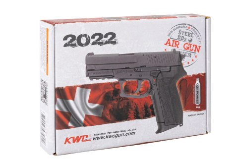 Wiatrówka pistolet RANGER 2022 KWC kal. 4,5 BBs 21 strz. METAL SLIDE CO2 (AAKCMD471AZB) Wiatrówka pistolet RANGER 2022 KWC kal. 4,5 BBs 21 strz. METAL SLIDE CO2 (AAKCMD471AZB)