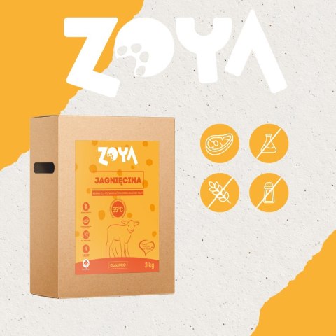 ZOYA COLDPRO Jagnięcina sucha karma dla psa 3kg ZOYA COLDPRO Jagnięcina sucha karma dla psa 3kg