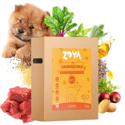ZOYA COLDPRO Jagnięcina sucha karma dla psa 3kg ZOYA COLDPRO Jagnięcina sucha karma dla psa 3kg