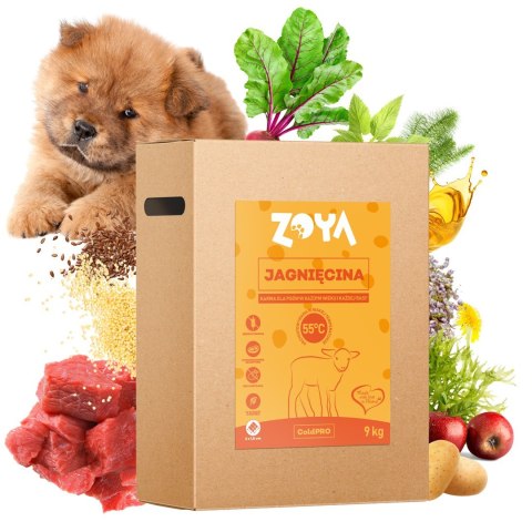 ZOYA COLDPRO Jagnięcina sucha karma dla psa 9kg ZOYA COLDPRO Jagnięcina sucha karma dla psa 9kg